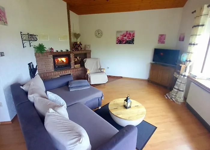 Casa de Férias Eifel Urlaub Mit Hunden Schwalbennest Schalkenmehren