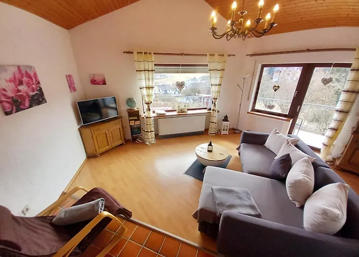 Casa de Férias Eifel Urlaub Mit Hunden Schwalbennest Schalkenmehren